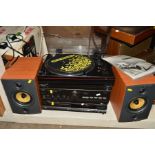 A LIMIT DJ-2000B TURNTABLE, a Technics A600 MK2 amplifier, a Technics SL-PG440A CD Player and a pair