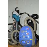 A VAX STEAM CLEANER, Oreck vacuum cleaner and a Goblin vacuum cleaner (3)