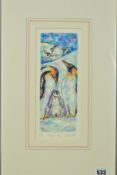 NATALIE COLLETT 'PENGUIN PARTY', a limited edition print 17/200, signed and titled in pencil,