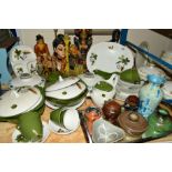 MIDWINTER 'RIVERSIDE' PART DINNER/TEA WARES (over 30 pieces), two Midwinter 'Bengal' tureens,