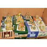 TWELVE BOXED LILLIPUT LANE SCULPTURES, from collectors free gift/symbol of membership to include '