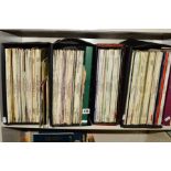 A COLLECTION OF OVER ONE HUNDRED L.P'S AND SINGLES, mainly Classical music