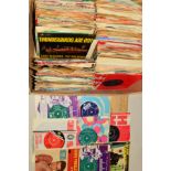 A COLLECTION OF OVER 200 SINGLES, including of mostly 1960's music