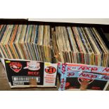 TWO BOXES OF OVER TWO HUNDRED L.P'S, 78'S AND SINGLES, by artists such as Ken Dodd, Frank Sinatra,
