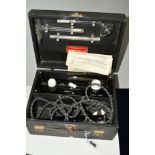 A CASED OSBORNE GARRETT & CO LTD 'BEAMU' VIOLET RAY HIGH FREQUENCY APPARATUS, not tested, appears