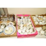 A LARGE QUANTITY OF ROYAL AND OTHER COMMEMORATIVES, etc, to include Wedgwood tankard by Richard