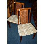 A SET OF SIX G PLAN TEAK DINING CHAIRS