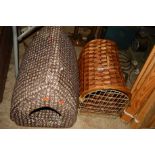 THREE VARIOUS ANIMAL CAGES/BEDS