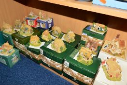 TWENTY BOXED LILLIPUT LANE SCULPTURES FROM SALES PROMOTION/MUCH VALUED CUSTOMER/EXCLUSIVE EVENTS