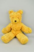 A WENDY BOSTON PLAY SAFE GOLDEN PLUSH TEADDY BEAR, c.1960's, plastic eyes, vertical stitched nose,