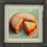 ANDREW HOLMES (BRITISH 1959) 'SWEET TEMPTATION I', a victoria sandwich cake, limited edition print