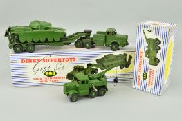 A BOXED DINKY SUPERTOYS GIFT SET, No.698, complete and in lightly playworn condition with only minor