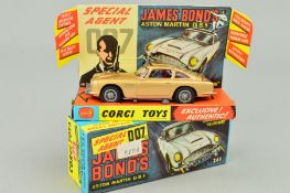 A BOXED CORGI TOYS JAMES BOND ASTON-MARTIN DB5, No.261, working features and in very lightly