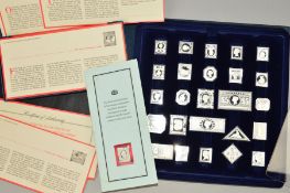 OFFICIAL STERLING SILVER PROOF OF THE GREATEST STAMPS OF THE BRITISH EMPIRE in two boxes