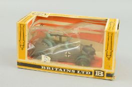 A BOXED BRITAINS KUBELWAGEN GERMAN SCOUT CAR, No.9783, appears complete and in very lightly playworn