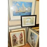 A GROUP OF PRINTS to include two limited edition prints by J.Steven Dews 'An Opportune Breeze from