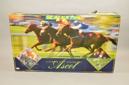 A BOXED SCALEXTRIC ASCOT ELECTRIC SLOT RACING SET, No.C945, not tested but appears complete and with
