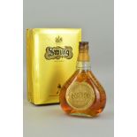 A BOTTLE OF JOHNNIE WALKER SWING WHISKY, (boxed)