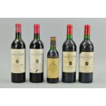 FOUR BOTTLES OF SAINT JULIEN, comprising two bottles of Chateau Langoa Barton 1978, Cru Classe en