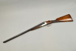A 12 BORE 2 1/2'' CHAMBERED SIDE BY SIDE BOXLOCK EJECTOR SHOTGUN, by the Midland Gun Company, serial