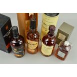 THREE BOTTLES OF SINGLE MALT, comprising a bottle of Highland Park Single Malt Scotch Whisky from
