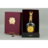 A PORCELAIN FLAGON CONTAINING CHIVAS BROTHERS ROYAL SALUTE 'STONE OF DESTINY', 38 year old blended