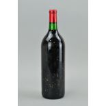 A MAGNUM OF CHATEAU PALMER MARGAUX, label detached but is possibly a 1970 vintage although this