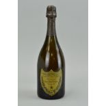 A BOTTLE OF DOM PERIGNON CHAMPAGNE 1990 VINTAGE, inverted ullage 1.5cms from base