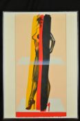 ALLEN JONES RA, (1937), 'V', a limited edition lithograph on paper 45/60, signed, numbered and dated