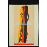 ALLEN JONES RA, (1937), 'V', a limited edition lithograph on paper 45/60, signed, numbered and dated