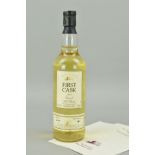 A BOTTLE OF FIRST CASK SPEYSIDE MALT WHISKY 1982, distilled 17th November 1982, a 22 year old