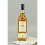 A BOTTLE OF FIRST CASK SPEYSIDE MALT WHISKY 1976, distilled 15th April 1976, a 29 year old unblended