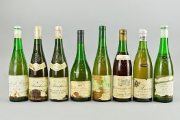 EIGHT BOTTLES OF FRENCH WHITE WINE FROM THE LOIRE, comprising two bottles of Clos de la Coulee de