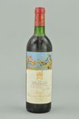 A BOTTLE OF CHATEAU MOUTON ROTHSCHILD, 1981, 1er cru, ullage consistent with year