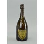 A BOTTLE OF DOM PERIGNON CHAMPAGNE 1990 VINTAGE, inverted ullage 1.5cms from base