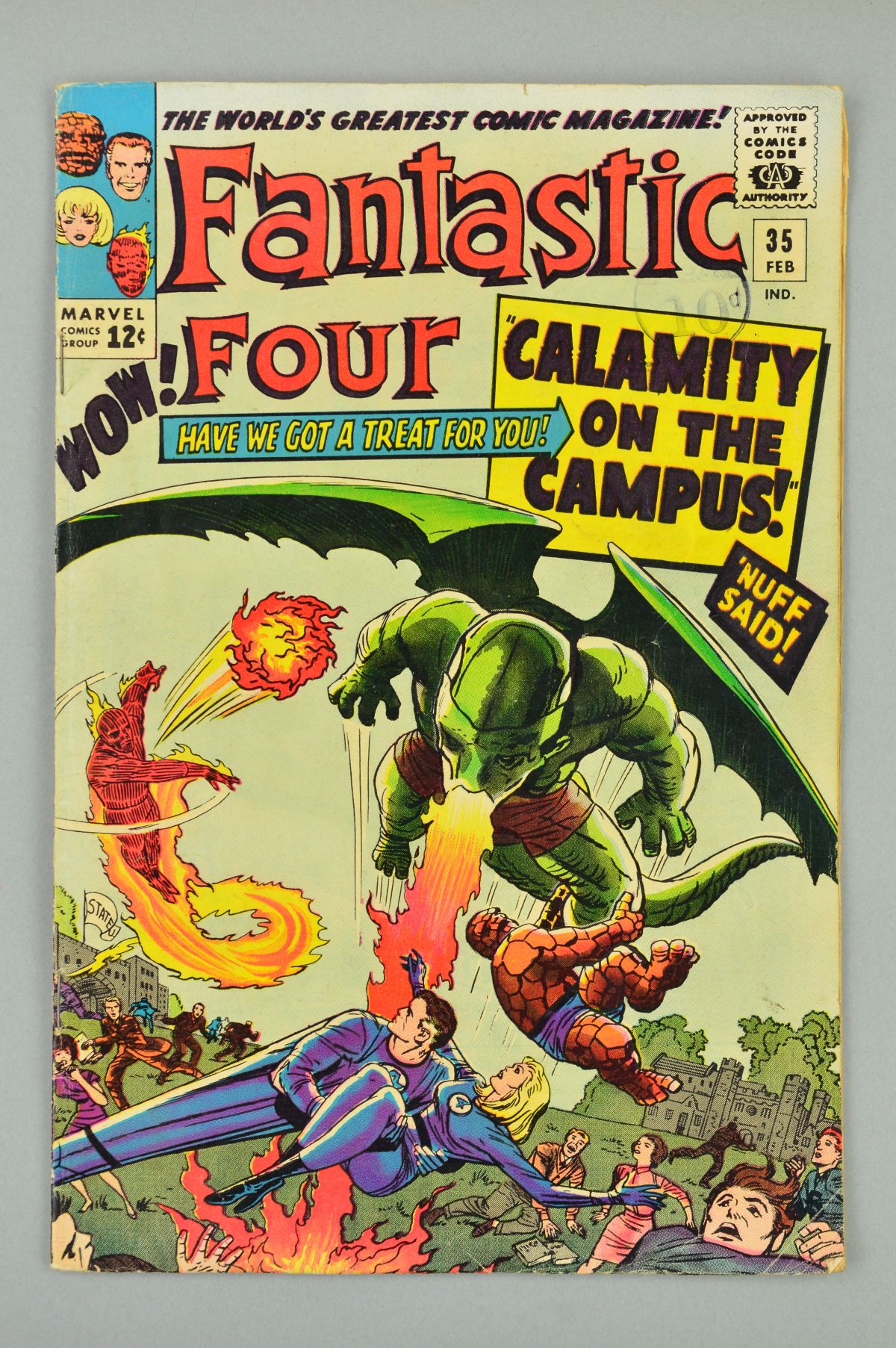 Fantastic Four (1961) #35, Published:February 10, 1965,Writer:Stan Lee, Penciller:Jack Kirby,