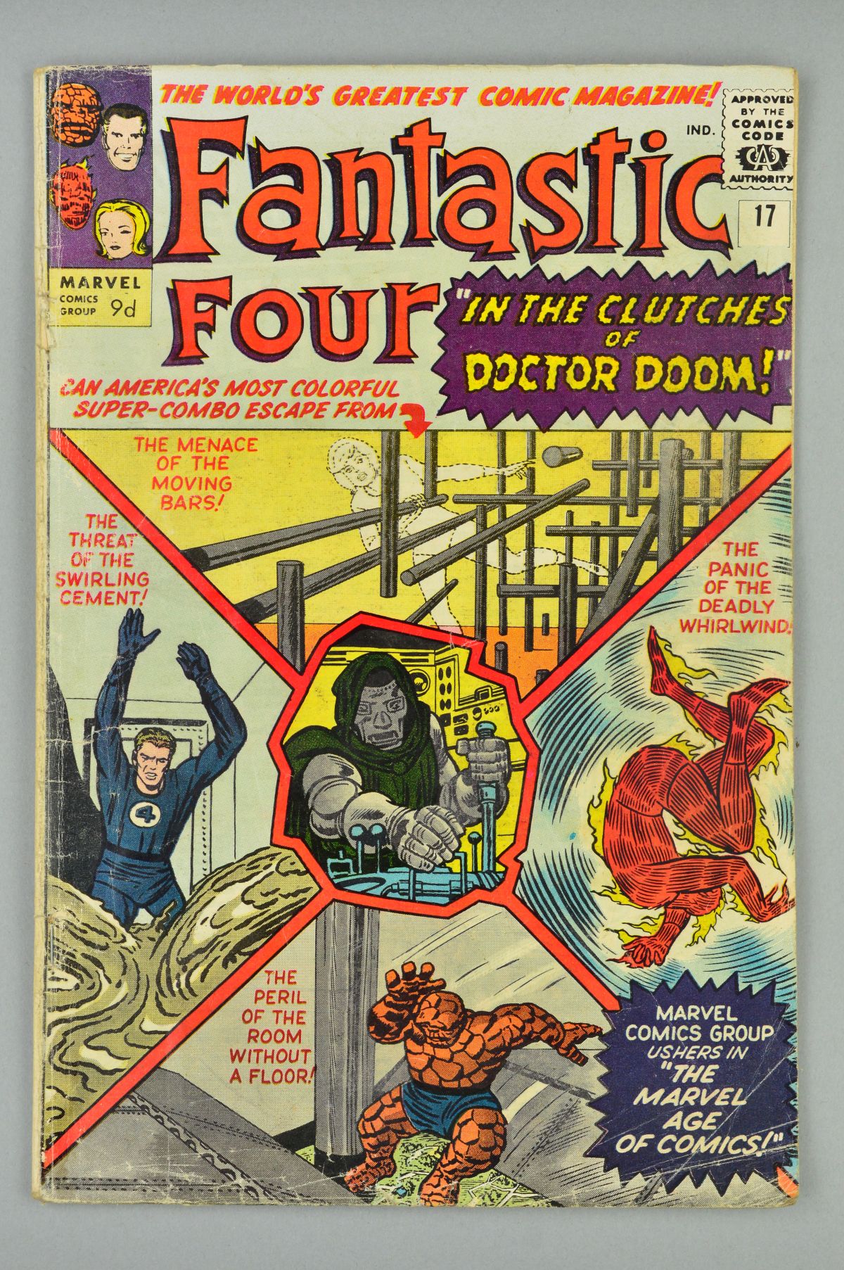 Fantastic Four (1961) #17, Published:August 10, 1963