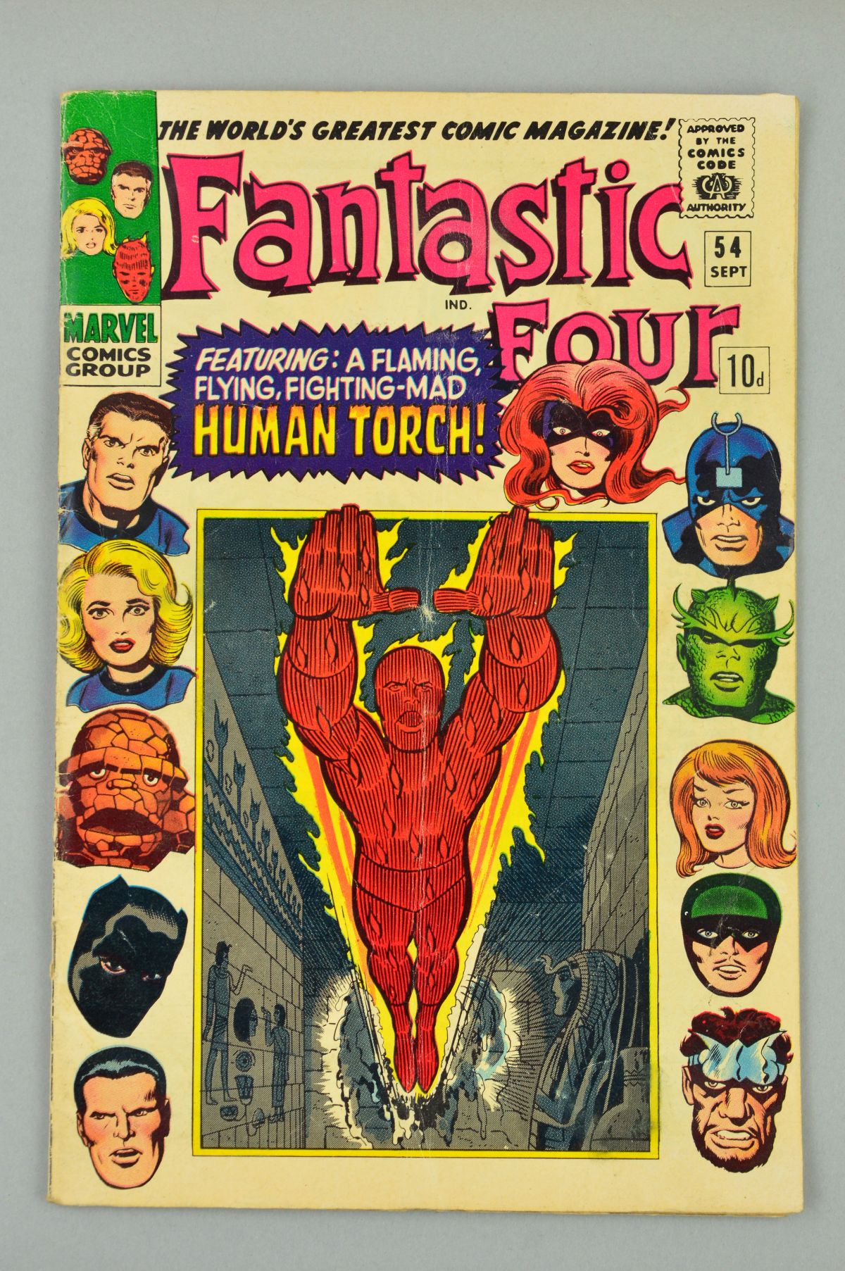 Fantastic Four (1961) #54, Published:September 10, 1966