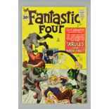 Fantastic Four (1961) #2, Published:January 01, 1962, Writer:Stan Lee, THE SKRULLS ATTACK EARTH!