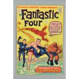 Fantastic Four (1961) #4, Published:May 01, 1962, Writer:Stan Lee, The Sub-Mariner has returned!