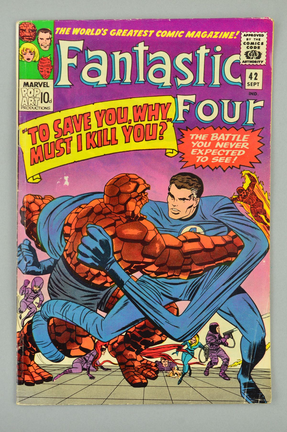 Fantastic Four (1961) #42, Published:September 10, 1965