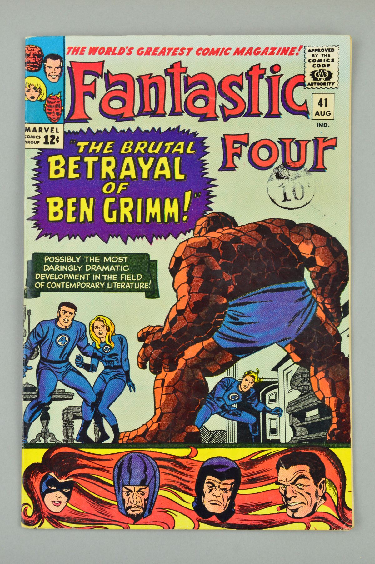 Fantastic Four (1961) #41, Published:August 10, 1965