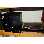AN LG DVD PLAYER AND SUB WOOFER together with a Sony sub woofer (3)