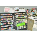 TWO ALBUMS OF STAMPS, (2)