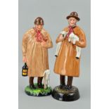 TWO ROYAL DOULTON FIGURES 'Lambing Time' HN1890 and 'The Shepherd' HN1975 (2)