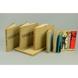 LE CORBUSIER ARCHITECTURE BOOKS, to include 'Le Corbusier: Oeuvre Complete de 1910-29', '1929-