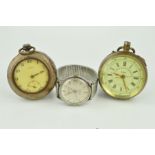 THREE WATCHES, to include a Pinnacle pocket watch with Arabic numerals and subsidiary seconds dial
