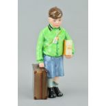 A ROYAL DOULTON LIMITED EDITION FIGURE, 'The Boy Evacuee' HN3202, No.5113/9500
