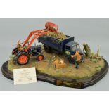 A LIMITED EDITION COUNTRY ARTISTS FIGURE GROUP, 'A Vintage Harvest - 1957', No284/570, O1708 by