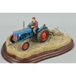 A BOXED BORDER FINE ARTS FIGURE GROUP FROM TRACTORS SERIES, 'Ridging Up' (Fordson Dexta), A2141 by
